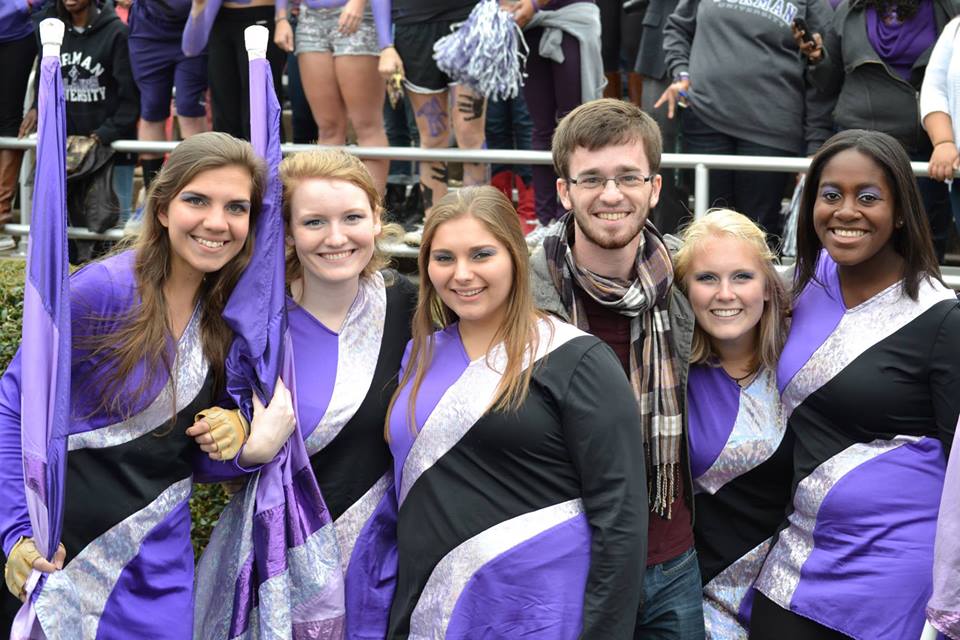 Furman Color Guard on the Rise