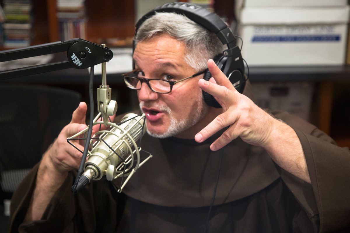 Father Pat “Shares Something Good” on Popular WPLS Show