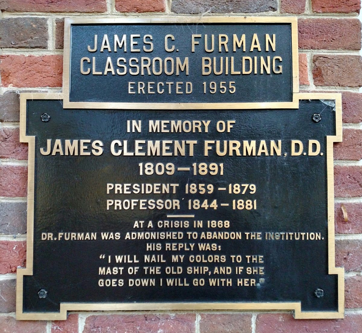 Slavery, Memory and Reconciliation: What is the Furman Legacy?