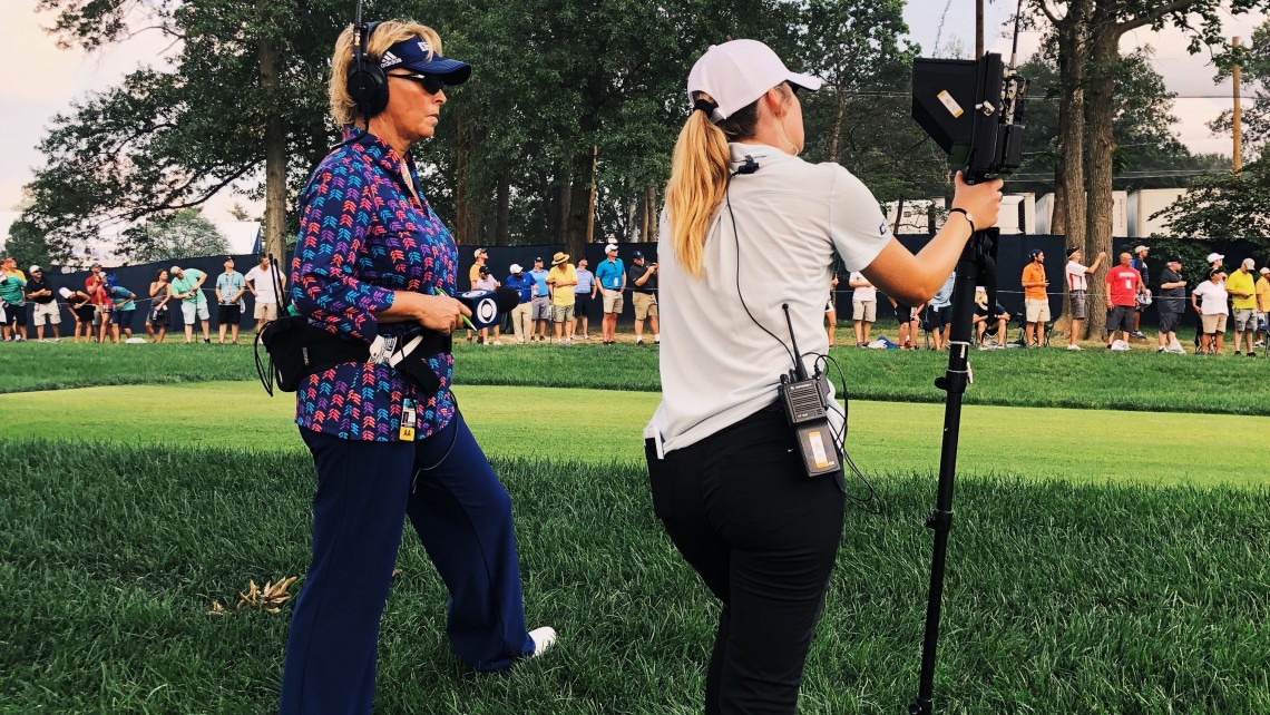 Pepper has worked for every major sports and news outlet except FOX, including CBS, NBC, and Golf Channel. She explained, “My main task is to tell viewers something they otherwise would not know…to be able to be well-rounded is key to any career success.”