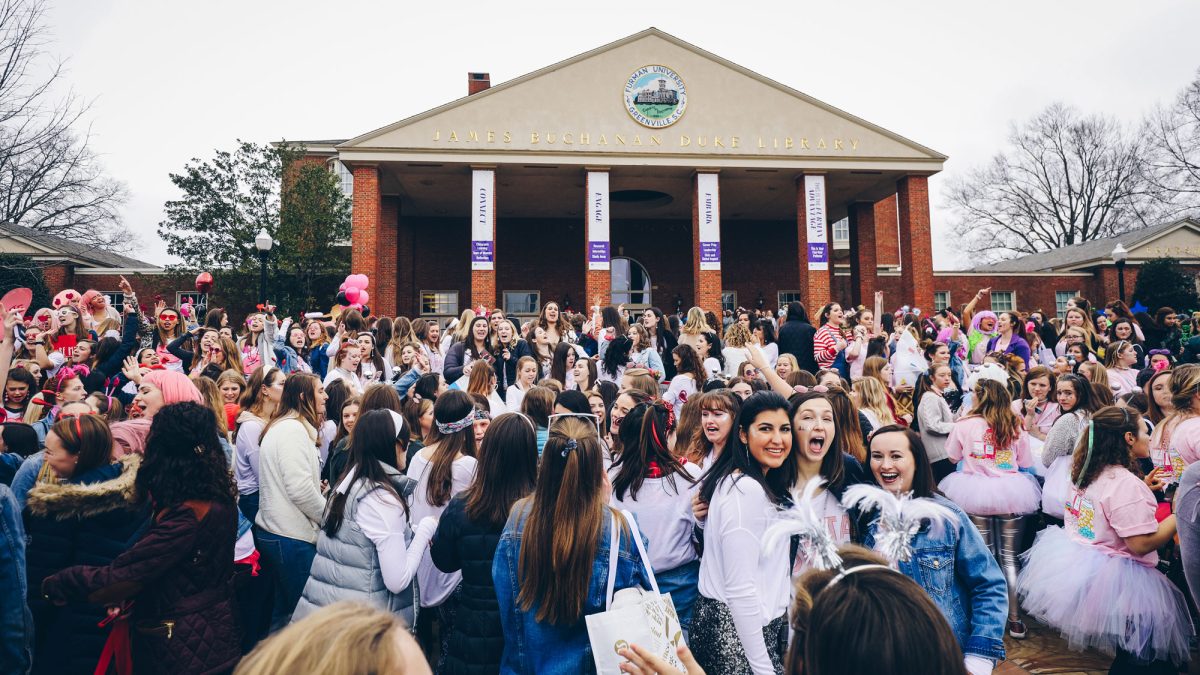 Given the somewhat desolate social scene at Furman, is it inevitable that Greek Life appears as a social lifeline to freshmen?