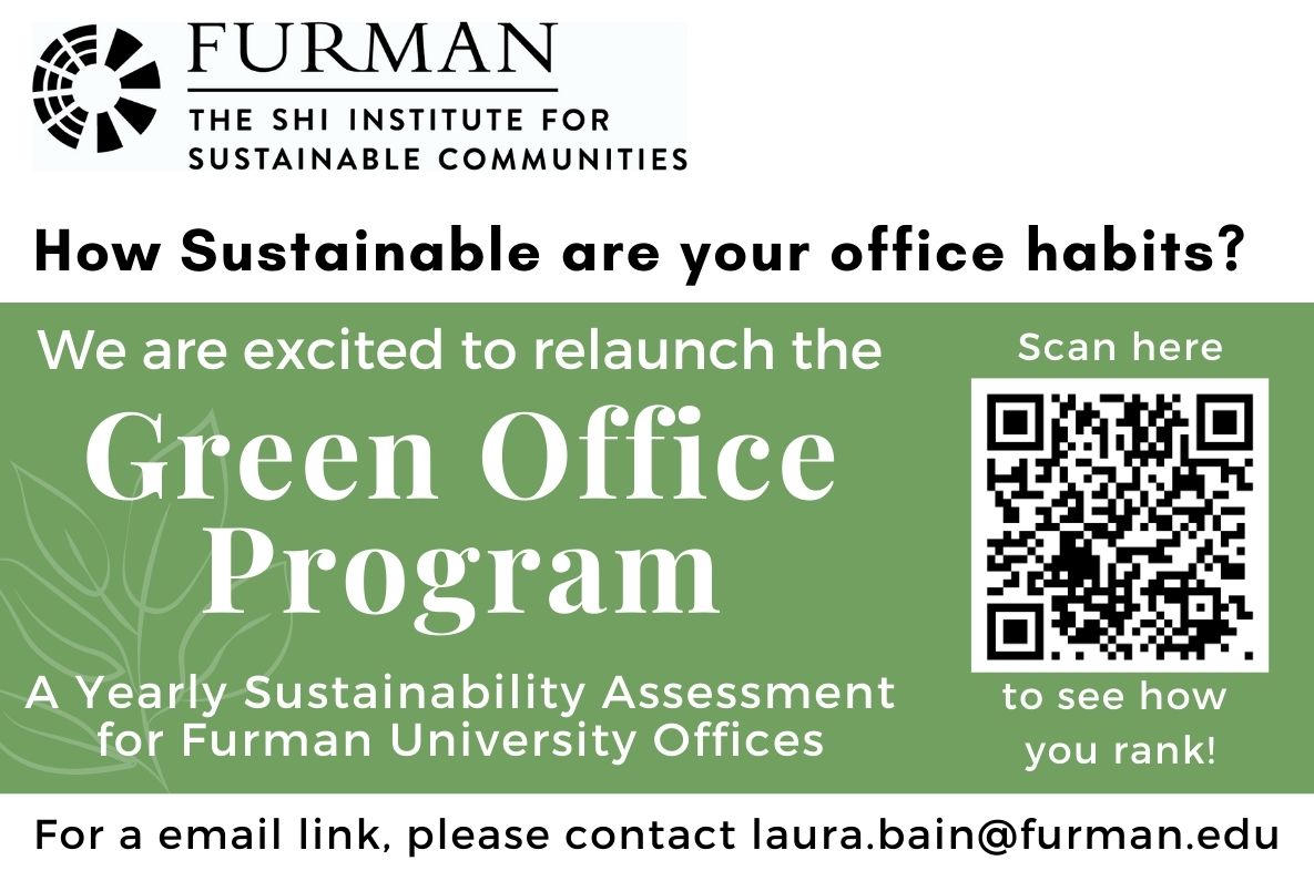 Relaunch of Green Office Certification Program Campus-Wide