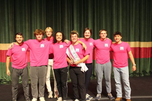 BMOC Contestants (from left to right): Justin Barron, Conner Horstmann, Tate Denham, Adrian Gonzalez, Mark Calvin, Forrester Gibbs, Luke Myers, Pedro Moreira