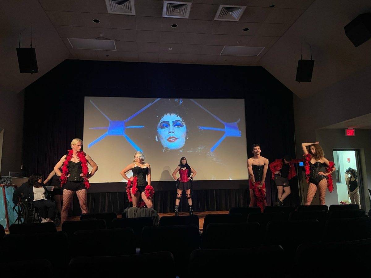 A glimpse of last year's production of Rocky Horror Picture Show. Courtesy of Lucy Oxford