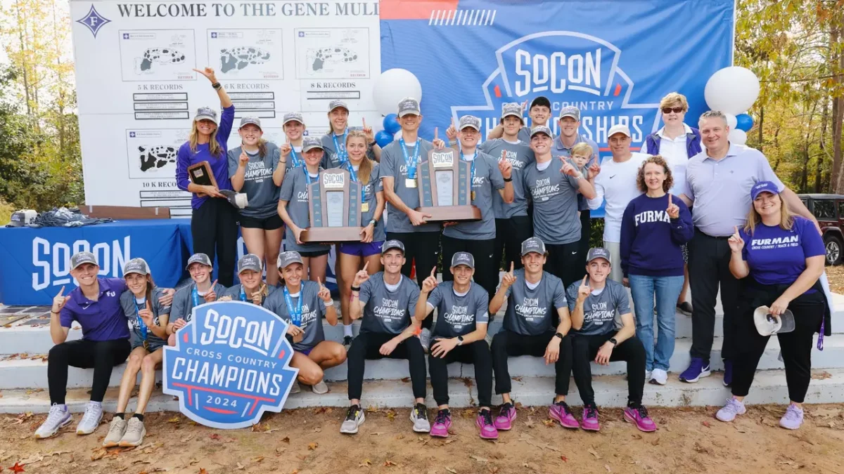 Furman Cross Country Sweeps the SoCon Title for 12th Straight Time